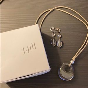 J.Jill necklace and earrings set